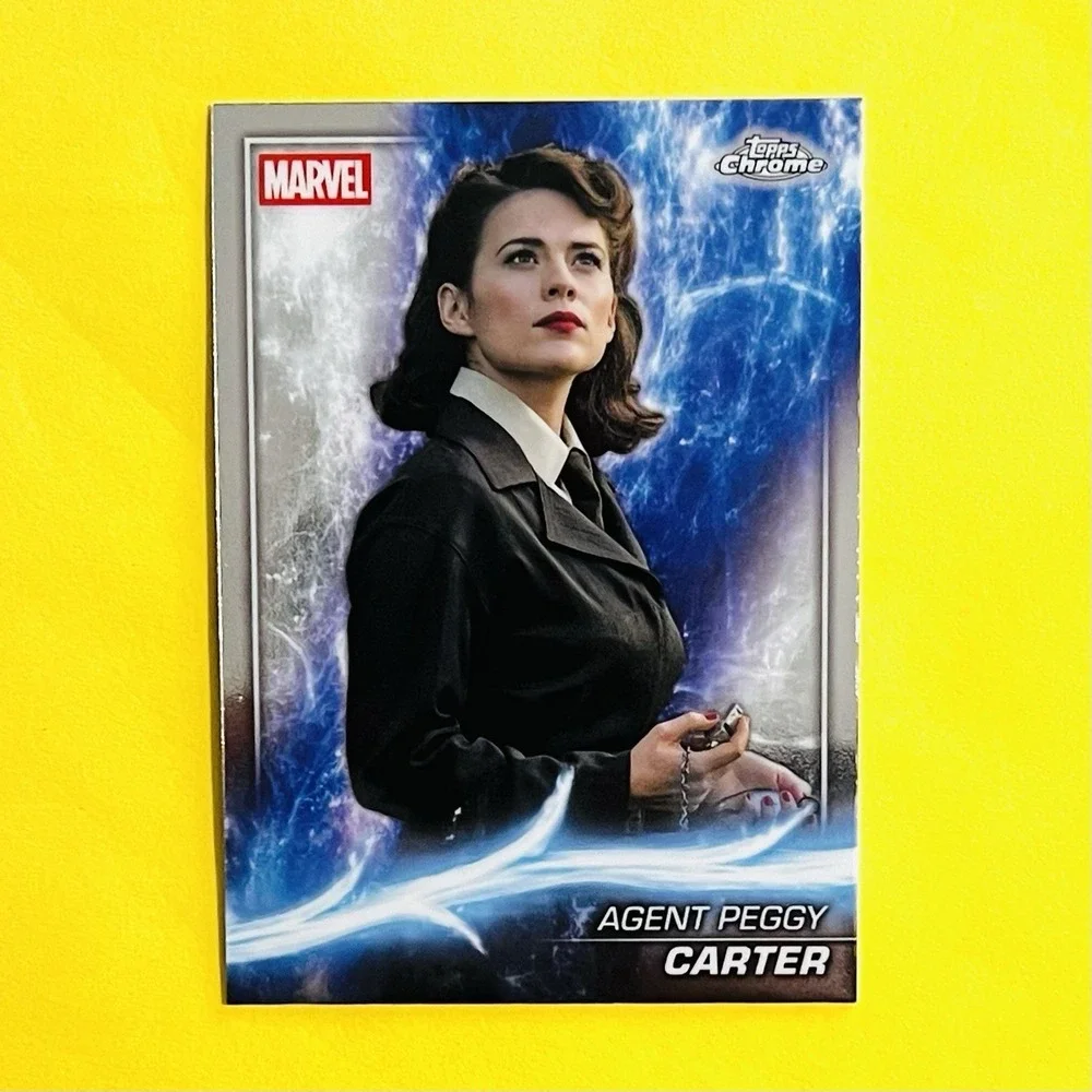 2025 Topps Chrome Marvel Studios Agent Peggy Carter #24 Captain America